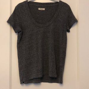 Madewell xs grey short sleeve